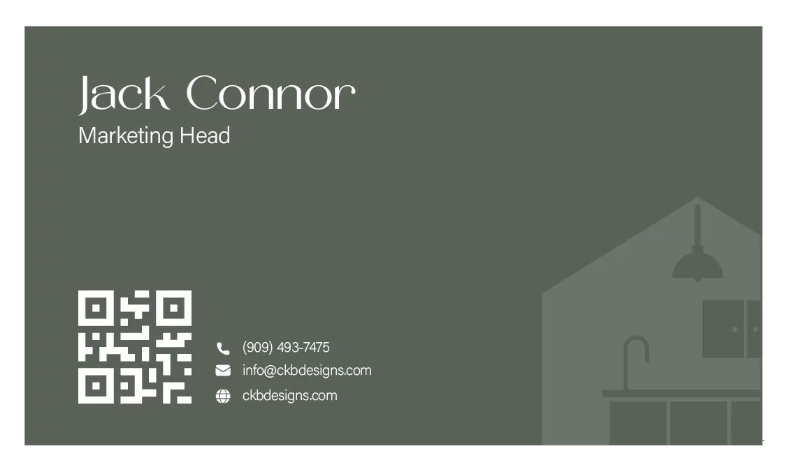 Curated Kitchens & Bath business card