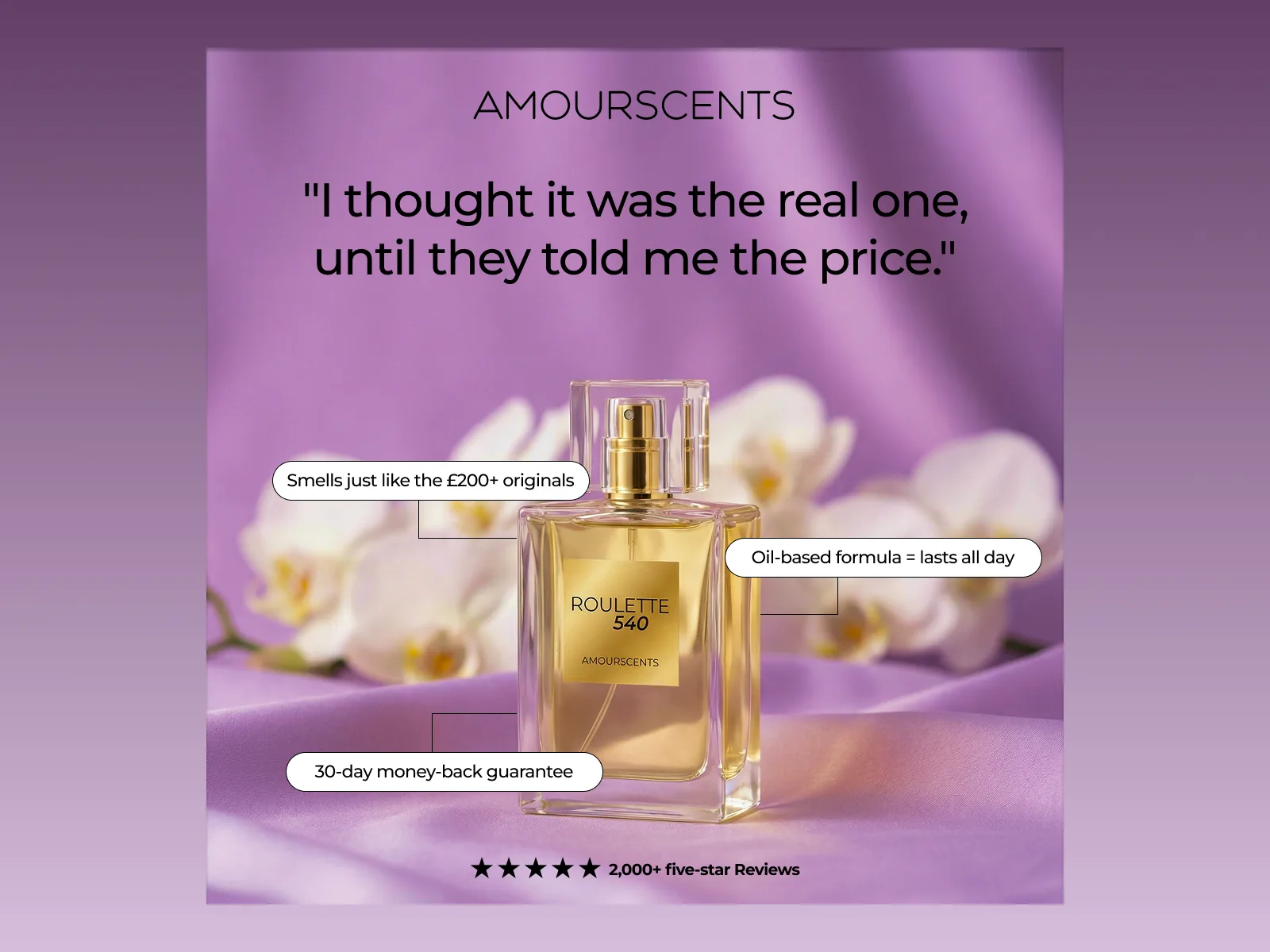 Amourscents ad: I thought it was the real one, until they told me the price